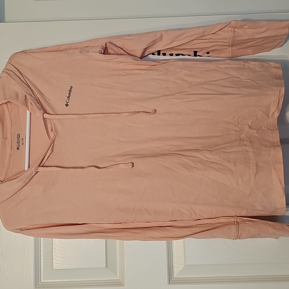 Columbia Light Tan Logo Tee